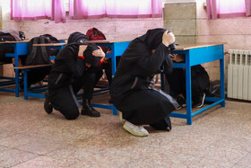 اجرای مانور زلزله در مدارس فارس/ تاب‌آوری دانش‌آموزان تقویت شود