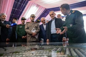 حضور مسعود پزشکیان، رئیس جمهور در آئین بهرهبرداری از ۲۰ هزار طرح محرومیتزادیی بسیج سازندگی