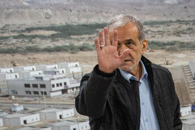 حضور مسعود پزشکیان، رئیس جمهور در آئین بهرهبرداری از ۲۰ هزار طرح محرومیتزادیی بسیج سازندگی