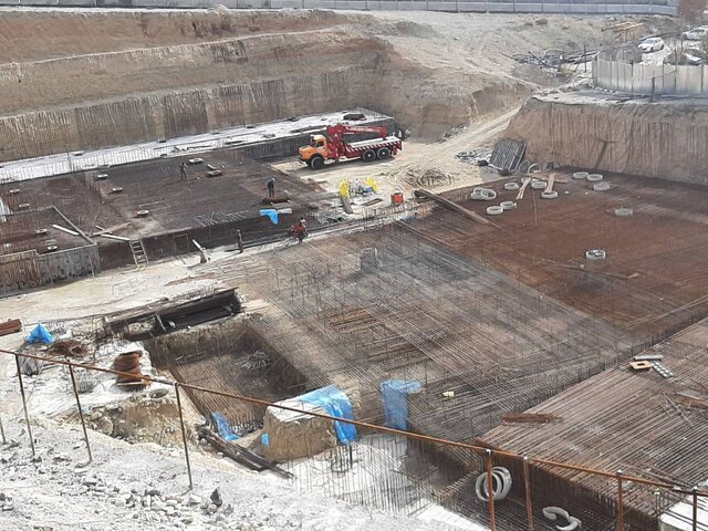 عملیات عمرانی در حریم ایستگاه هواشناسی ژئوفیزیک کارگران همچنان مشغول کارند/ ایستگاه هواشناسی ژئوفیزیک در معرض خطر