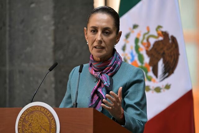 رییس جمهور مکزیک در قرعه کشی جام جهانی 2026 رییس جمهور مکزیک در قرعه کشی جام جهانی 2026