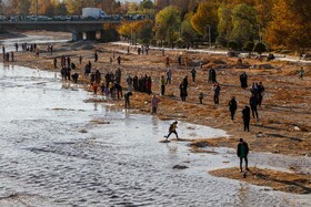 بازگشایی موقت زاینده رود اصفهان