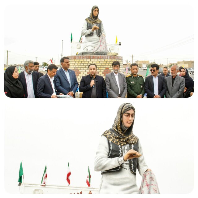 رونمایی از نماد خامهدوزی در شهر ادیمی سیستان و بلوچستان رونمایی از نماد خامهدوزی در شهر ادیمی سیستان و بلوچستان