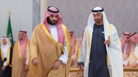 دیدار بن سلمان با رئیس امارات