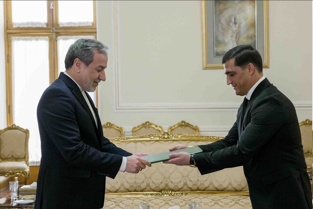 دیدار سفیر جدید ترکمنستان در ایران با عراقچی دیدار سفیر جدید ترکمنستان در ایران با عراقچی