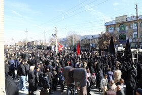 تشییع پیکر شهدای گمنام دوران دفاع مقدس در کرمانشاه