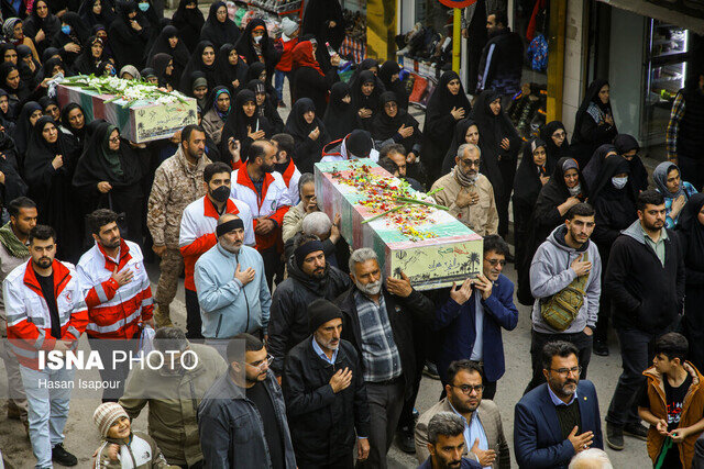 ۳۰۰ شهید گمنام کشور در شهرهای کشور تشییع شد