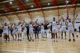 دیدار تیم های بسکتبال اصفهان ذوب آهن و گلنور