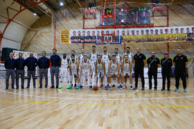 دیدار تیم های بسکتبال اصفهان ذوب آهن و گلنور