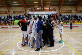 دیدار تیم های بسکتبال اصفهان ذوب آهن و گلنور