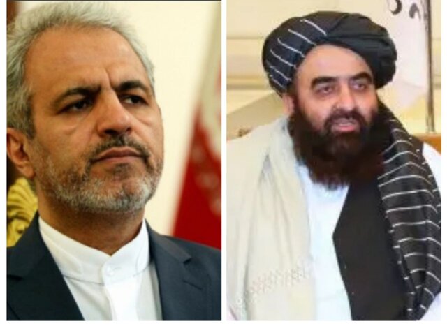 دیدار سرپرست جدید سفارت ایران در کابل با امیرخان متقی دیدار سرپرست جدید سفارت ایران در کابل با امیرخان متقی