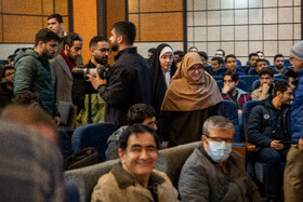 فاطمه مهاجرانی، سخنگوی دولت در مراسم روز دانشجو - دانشگاه تربیت معلم شهید رجایی