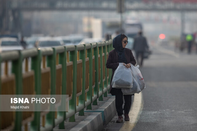 عکس تزیینی است. هوای تهران؛ ناسالم برای گروههای حساس