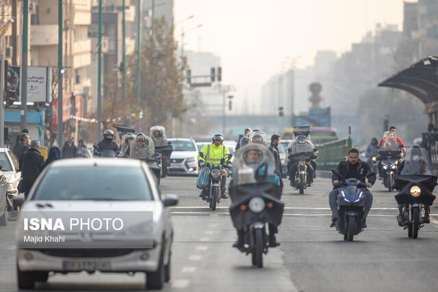 عکس آرشیوی است. ادامه تنفس هوای آلوده در تهران