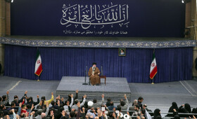 دیدار هزاران نفر از اقشار مختلف مردم با رهبر انقلاب