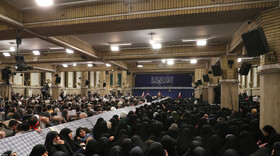 دیدار هزاران نفر از اقشار مختلف مردم با رهبر انقلاب