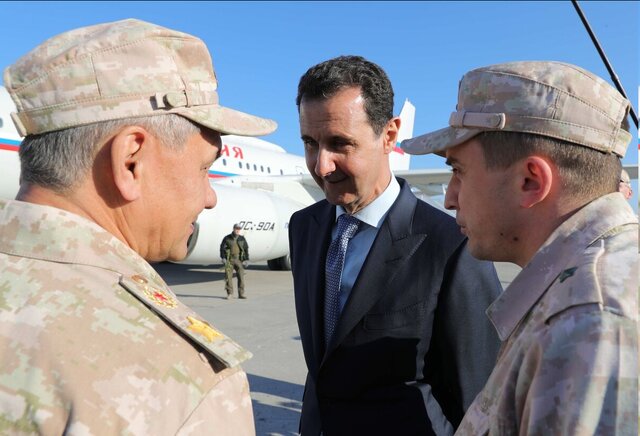 گزارش بلومبرگ از نحوه خروج اسد از سوریه گزارش بلومبرگ از نحوه خروج اسد از سوریه