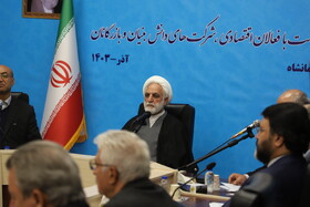 دولت بدون کمک بخش خصوصی نمی‌تواند بر مشکلات اقتصادی غلبه کند