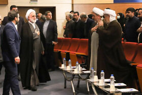 دیدار حجت‌الاسلام محسنی اژه‌ای، رئیس قوه قضاییه با کارکنان دستگاه قضایی استان کرمانشاه