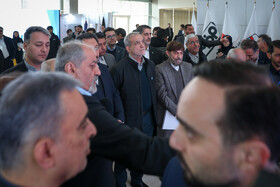 بازدید رییس جمهور از نمایشگاه توانمندی های بخش صنعت و معدن