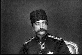 راز تابلوی ناصرالدین شاه افش