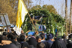 استقبال از پیکر ۲ شهید مدافع حرم و شهید حسین دهقانی در کرمان