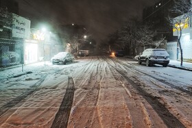 بارش ۱۱ سانتیمتری برف در مشهد