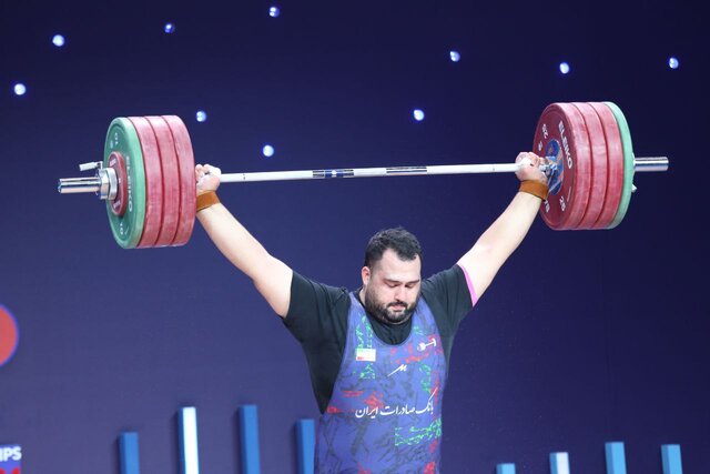 ویدیو/ مدال برنز یک ضرب وزنهبردار فوق سنگین ایران در قهرمانی جهان ویدیو/ مدال برنز یک ضرب وزنهبردار فوق سنگین ایران در قهرمانی جهان