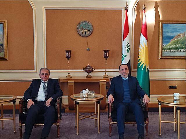 آغاز به کار سرکنسول جدید ایران در اربیل آغاز به کار سرکنسول جدید ایران در اربیل