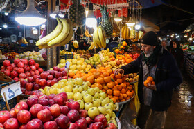 تب و تاب شب یلدا در بازار رشت