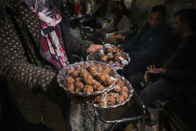 بزرگ ترین کرسی شب یلدا در کرمان