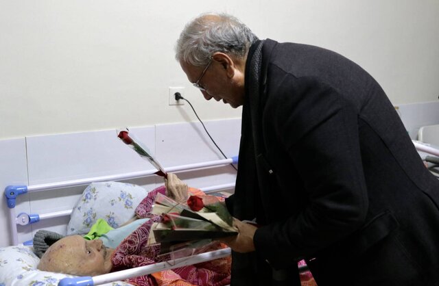 بازدید دستیار اجتماعی رئیسجمهور از مرکز سالمندان گئورگ مقدس