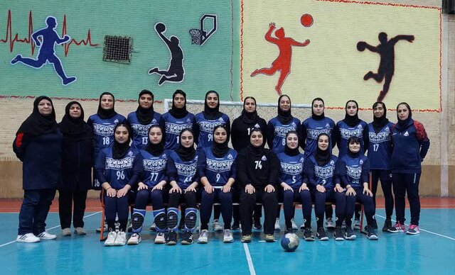 عکس آرشیوی است زاگرس جنوبی فارس، نیم فصل دوم لیگ برتر هندبال بانوان را با پیروزی آغاز کرد