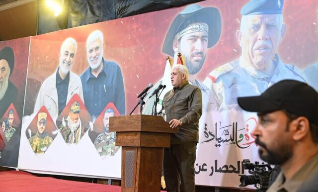 الحشد الشعبی با قدرت به راه «رهبران پیروزی» ادامه میدهد الحشد الشعبی با قدرت به راه «رهبران پیروزی» ادامه میدهد