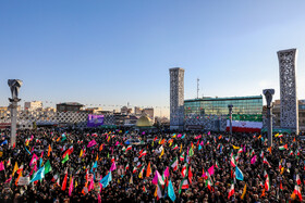 مراسم بزرگداشت حماسه ۹ دی - تهران