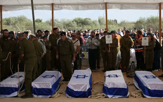۴۰ سرباز صهیونیست از ماه اکتبر تاکنون در شمال نوار غزه کشته شدهاند ۴۰ سرباز صهیونیست از ماه اکتبر تاکنون در شمال نوار غزه کشته شدهاند