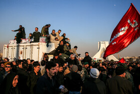 ایران در سوگ سردار