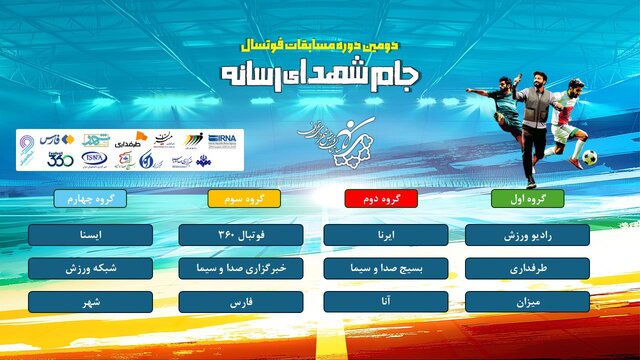 قرعهکشی مسابقات فوتسال جام شهدای رسانه برگزار شد