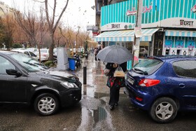 بارش اولین برف زمستانی در اصفهان