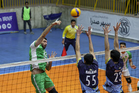 هفته شانزدهم لیگ برتر والیبال؛ سپهرصدرا مشهد - پاس گرگان