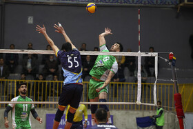 هفته شانزدهم لیگ برتر والیبال؛ سپهرصدرا مشهد - پاس گرگان