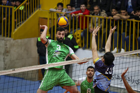 هفته شانزدهم لیگ برتر والیبال؛ سپهرصدرا مشهد - پاس گرگان