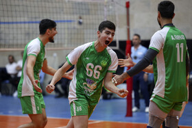 هفته شانزدهم لیگ برتر والیبال؛ سپهرصدرا مشهد - پاس گرگان