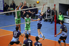 هفته شانزدهم لیگ برتر والیبال؛ سپهرصدرا مشهد - پاس گرگان