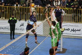 هفته شانزدهم لیگ برتر والیبال؛ سپهرصدرا مشهد - پاس گرگان