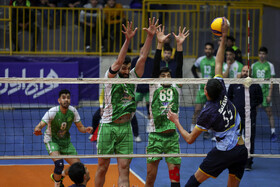 هفته شانزدهم لیگ برتر والیبال؛ سپهرصدرا مشهد - پاس گرگان