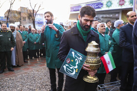 مراسم افتتاح اولین چایخانه امام رضا علیه السلام  شهر کرمان