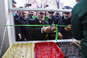 مراسم افتتاح اولین چایخانه امام رضا علیه السلام  شهر کرمان