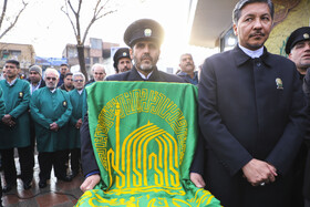 مراسم افتتاح اولین چایخانه امام رضا علیه السلام  شهر کرمان