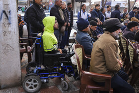 مراسم افتتاح اولین چایخانه امام رضا علیه السلام  شهر کرمان